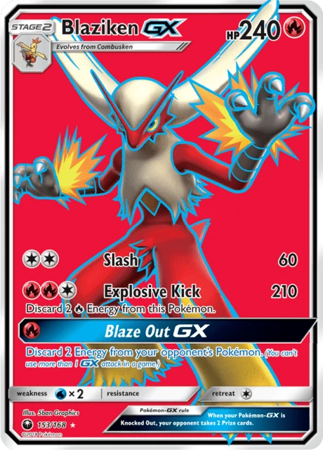 Blaziken GX – Holo