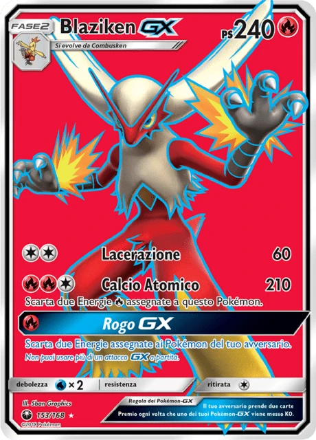 Blaziken-GX – Holo