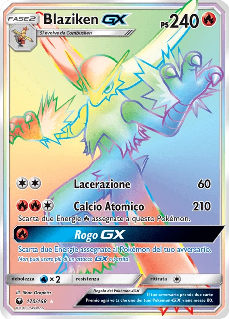 Blaziken-GX – Holo