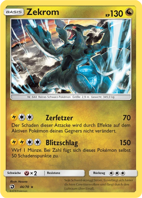 Zekrom – Reverse Holo