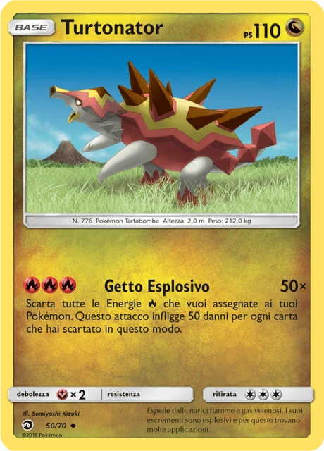 Turtonator – Reverse Holo