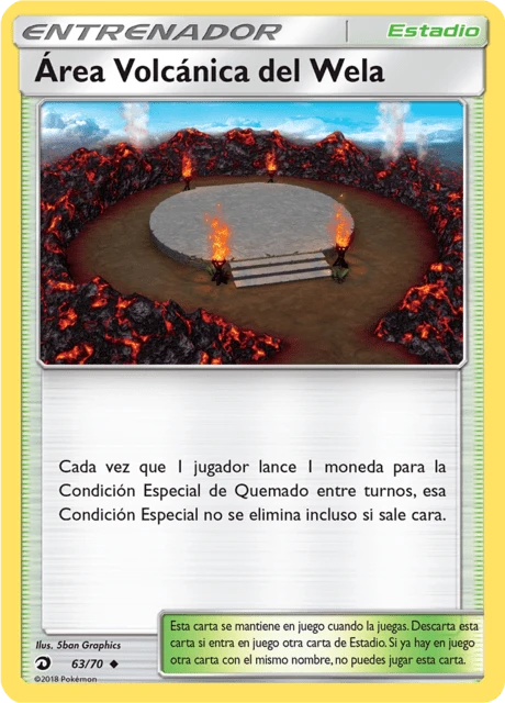 Área Volcánica del Wela – Reverse Holo