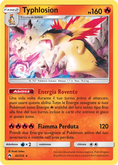 Typhlosion – Reverse Holo