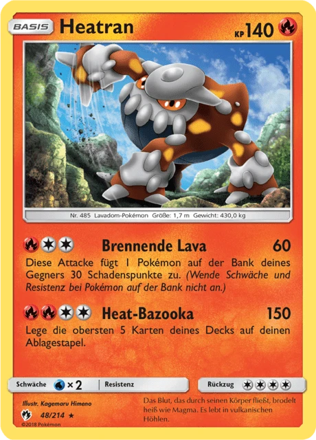 Heatran – Reverse Holo