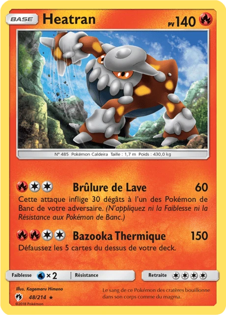 Heatran – Reverse Holo