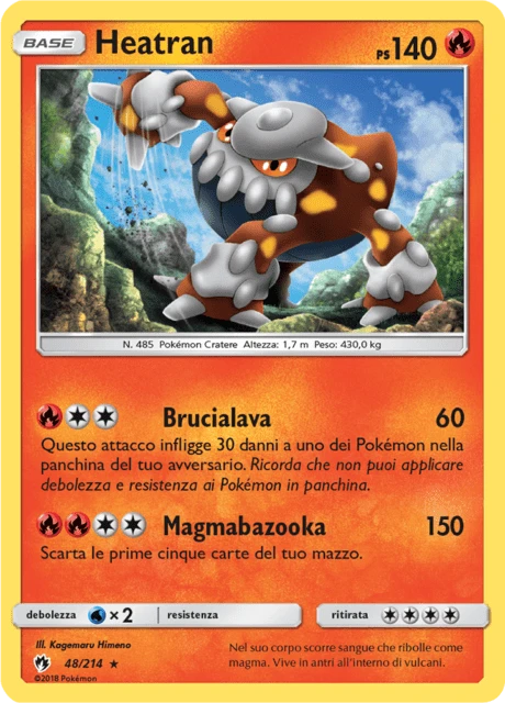 Heatran – Reverse Holo