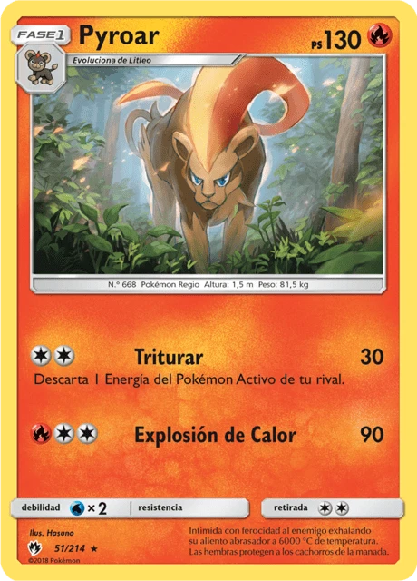 Pyroar – Normal