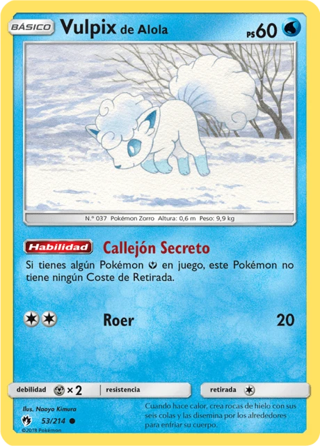 Vulpix de Alola – Normal