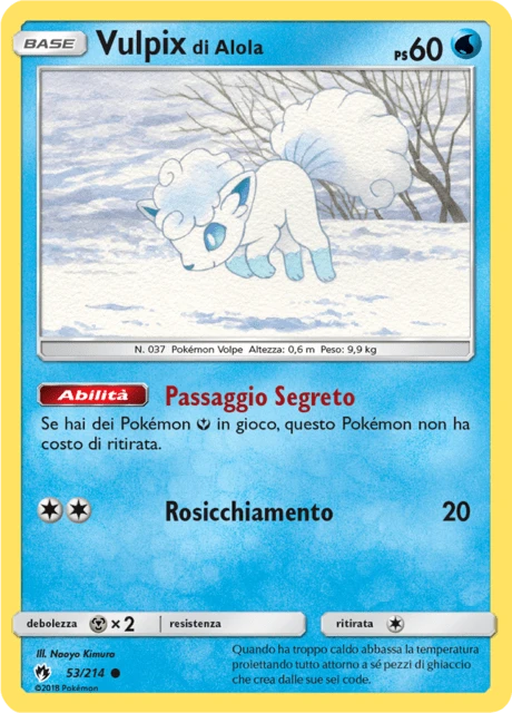 Vulpix di Alola – Normal