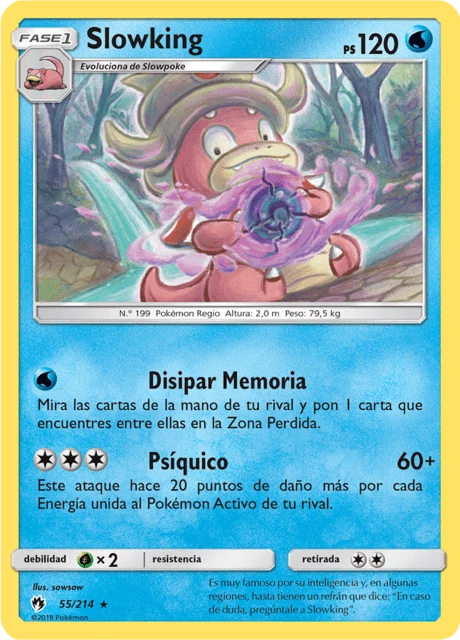 Slowking – Reverse Holo