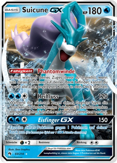 Suicune-GX – Holo