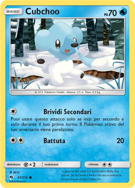 Cubchoo – Reverse Holo