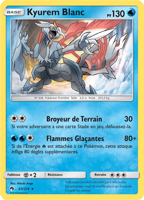 Kyurem Blanc – Reverse Holo