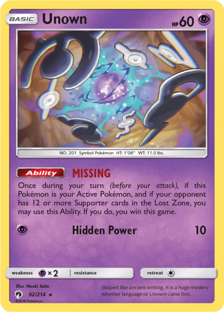 Unown – Normal
