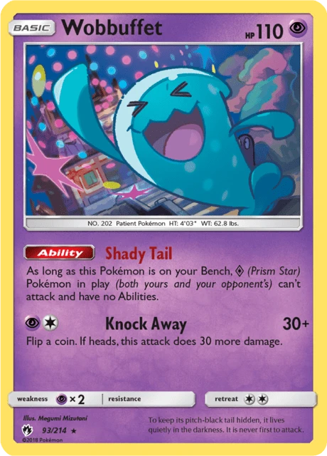 Wobbuffet – Reverse Holo