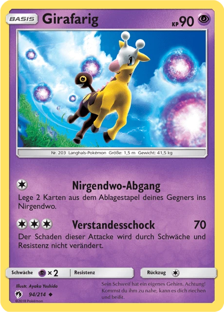 Girafarig – Normal