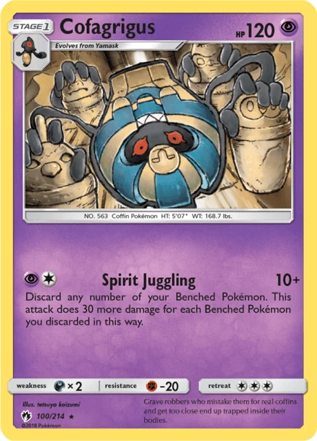 Cofagrigus – Reverse Holo