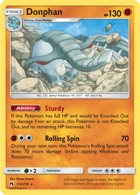 Donphan – Reverse Holo