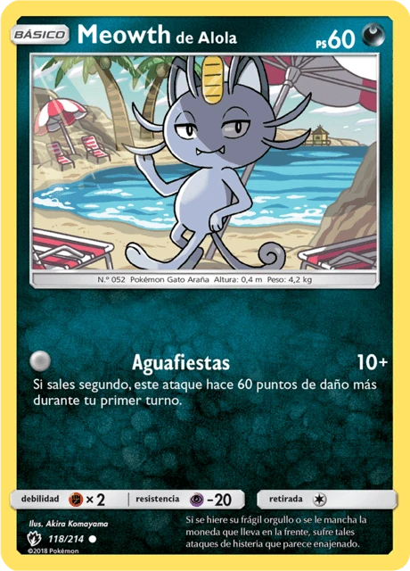 Meowth de Alola – Normal