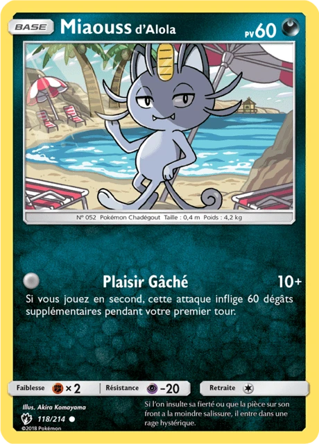 Miaouss d'Alola – Normal