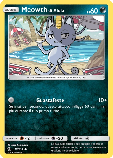 Meowth di Alola – Normal