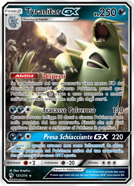 Tyranitar-GX – Holo