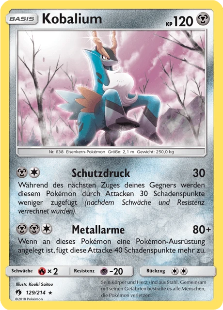 Kobalium – Reverse Holo