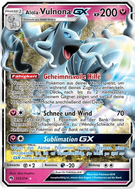 Alola-Vulnona-GX – Holo