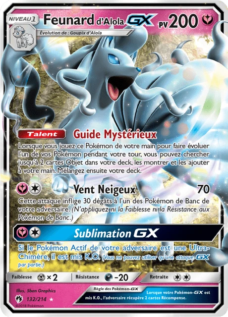 Feunard d'Alola-GX – Holo