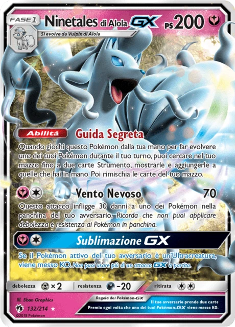 Ninetales di Alola-GX – Holo