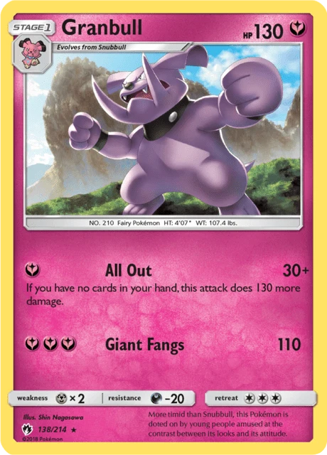 Granbull – Reverse Holo