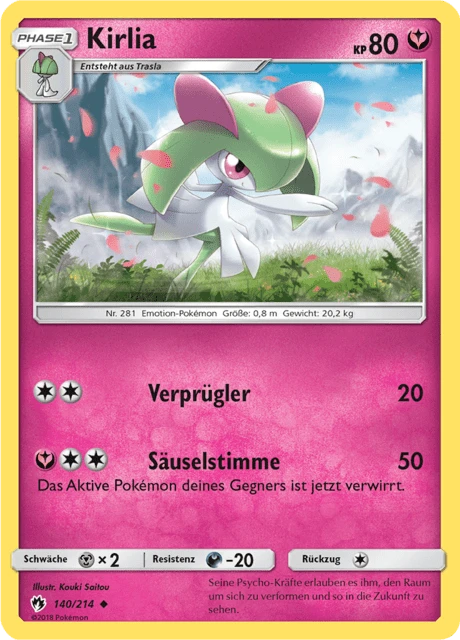 Kirlia – Reverse Holo