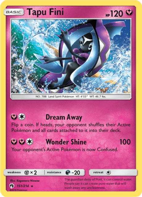 Tapu Fini – Reverse Holo