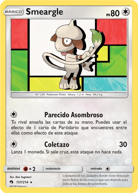 Smeargle – Reverse Holo