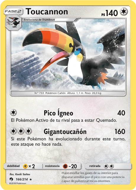 Toucannon – Reverse Holo