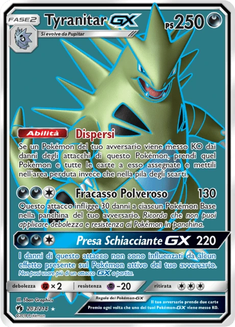 Tyranitar-GX – Holo