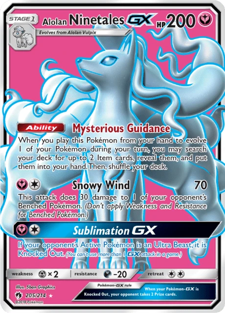 Alolan Ninetales GX