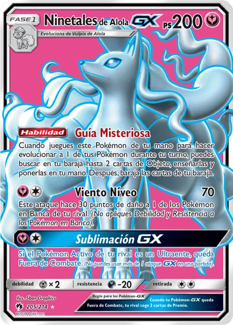 Ninetales de Alola-GX – Holo
