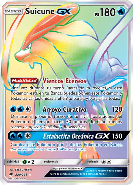Suicune-GX – Holo