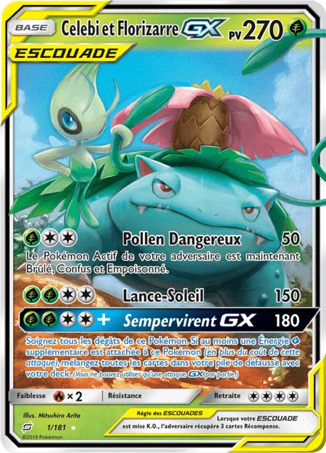 Celebi et Florizarre-GX