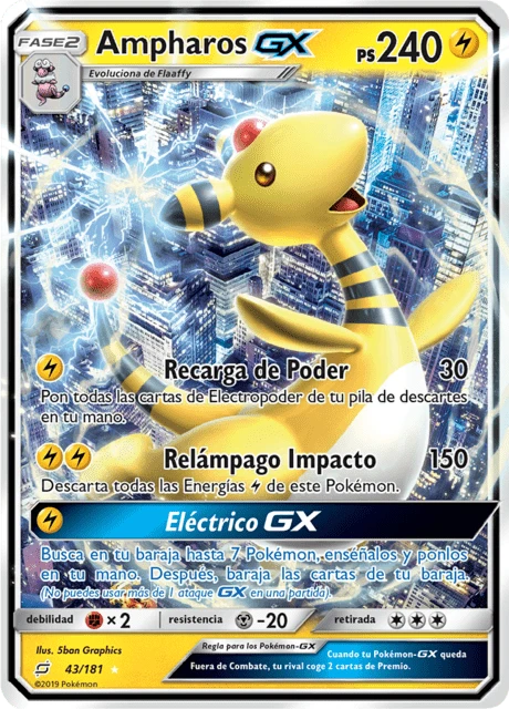 Ampharos-GX – Holo