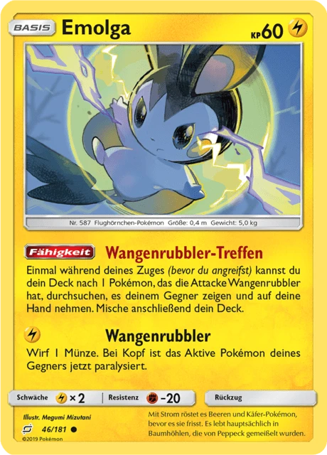 Emolga – Reverse Holo