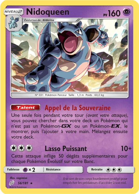 Nidoqueen – Reverse Holo