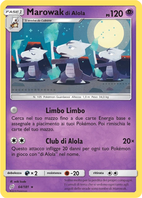 Marowak di Alola – Normal
