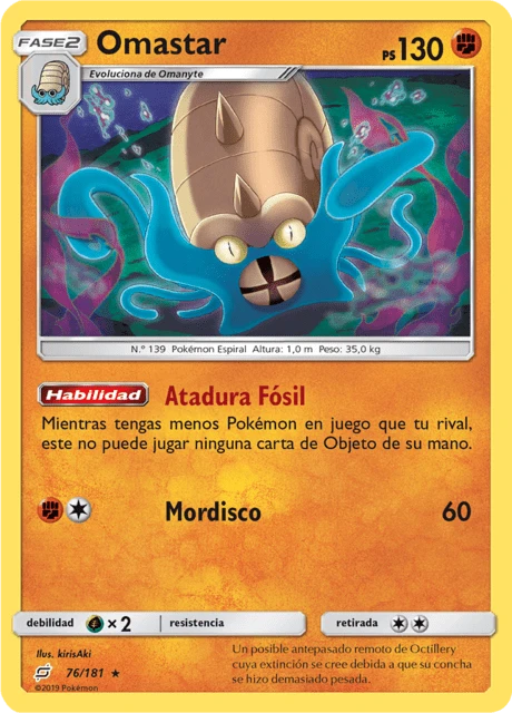Omastar – Reverse Holo