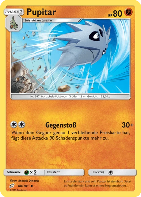 Pupitar – Reverse Holo