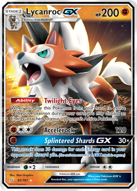 Lycanroc GX – Holo