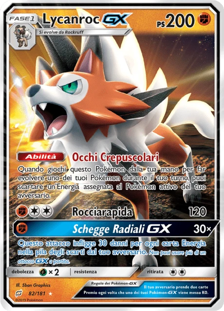 Lycanroc-GX – Holo