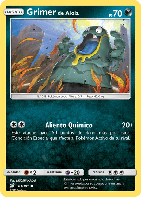 Grimer de Alola – Reverse Holo
