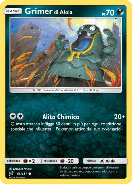 Grimer di Alola – Reverse Holo